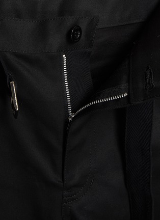  - SACAI - Belted Cotton Chino Pants