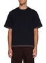 Main View - Click To Enlarge - SACAI - Chest Pocket Layered Cotton T-Shirt