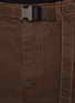  - SACAI - Belted Medium Wash Cargo Jeans