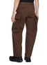 Back View - Click To Enlarge - SACAI - Belted Medium Wash Cargo Jeans