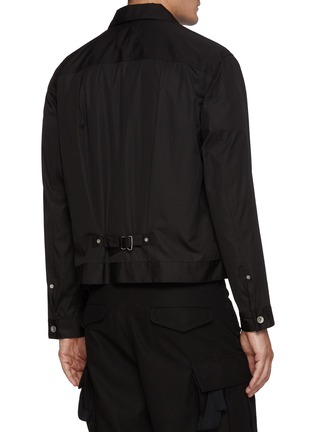 Back View - Click To Enlarge - SACAI - Cotton Trucker Jacket