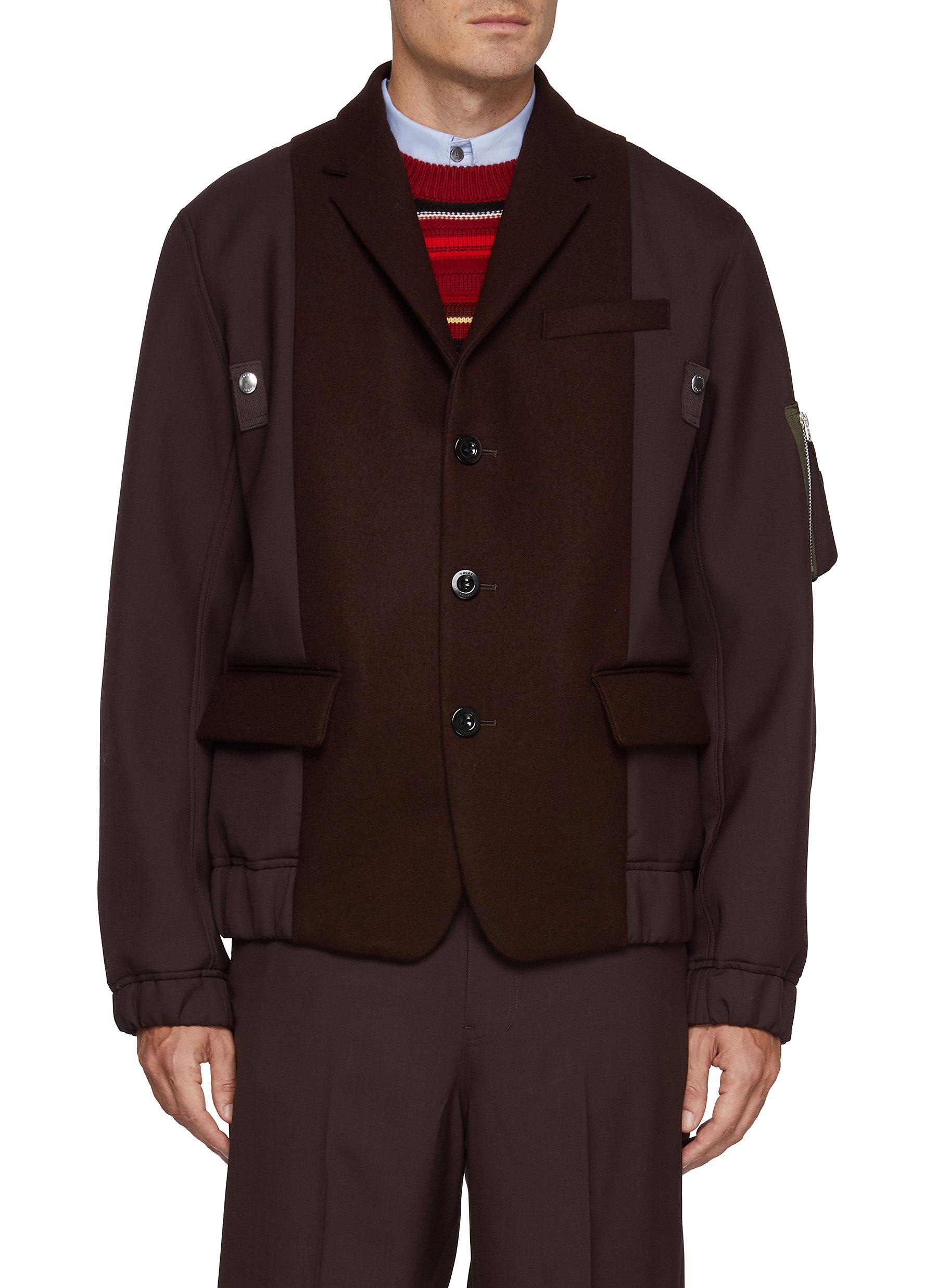 LARTIGENT ♥ L6 WOOL BOMBER JACKET/追跡付 LARTIGENT ♥ L6 WOOL BOMBER JACKET/追跡付 (LARTIGENT
