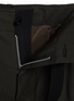  - SACAI - Belted Checkered Wool Cargo Pants