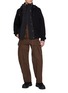 Figure View - Click To Enlarge - SACAI - Layered Snap Button Zip Up Hoodie