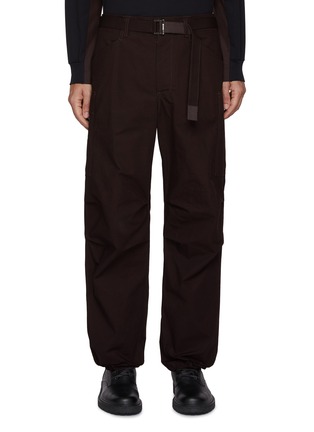 Main View - Click To Enlarge - SACAI - Belted Cargo Pants