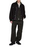 Figure View - Click To Enlarge - SACAI - Underarm Insert Glen Checkered Shirt