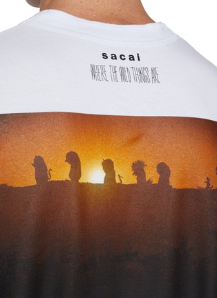  - SACAI - Where The Wild Things Are Cotton T-Shirt