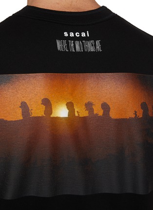  - SACAI - Where The Wild Things Are Cotton T-Shirt