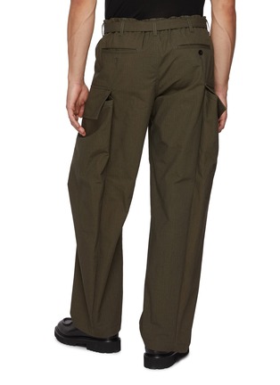Back View - Click To Enlarge - SACAI - Belted Cargo Pocket Pants