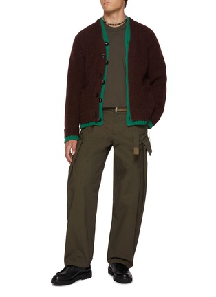 Figure View - Click To Enlarge - SACAI - Belted Cargo Pocket Pants