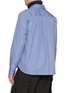 Back View - Click To Enlarge - SACAI - Layered Striped Shirt