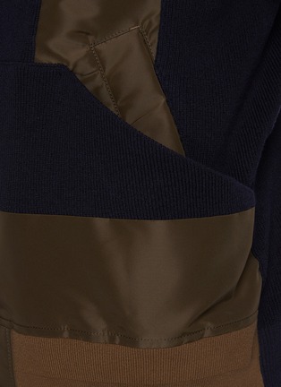  - SACAI - Hybrid Insert Bomber Jacket