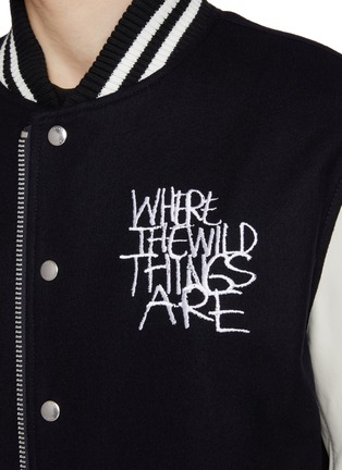  - SACAI - Where The Wild Things Are Varsity Jacket