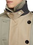  - SACAI - Multi Fabric Layered Trench Coat
