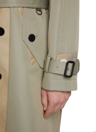  - SACAI - Multi Fabric Layered Trench Coat