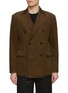 Main View - Click To Enlarge - SACAI - Double Breasted Corduroy Blazer