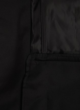  - SACAI - Contrast Lapel Single Breasted Blazer