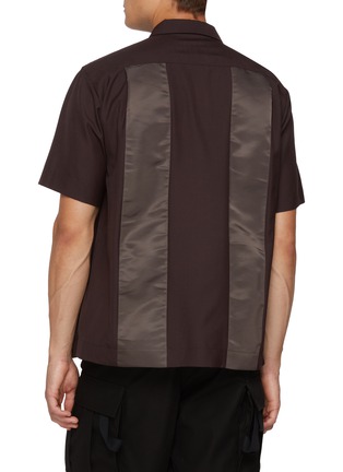 Back View - Click To Enlarge - SACAI - Front Pocket Nylon Insert Shirt