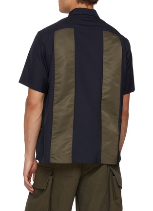 Back View - Click To Enlarge - SACAI - Front Pocket Nylon Insert Shirt