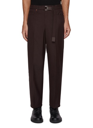 Main View - Click To Enlarge - SACAI - Belted Pants