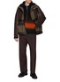 Figure View - Click To Enlarge - SACAI - Gradient Dyed Wool Cardigan