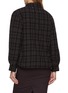 Back View - Click To Enlarge - MAISON MARGIELA - Reversible Quilted Chequered Wool Shirt Jacket