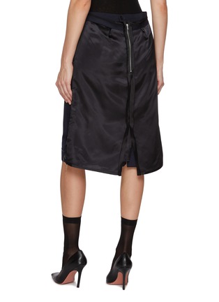 Back View - Click To Enlarge - MAISON MARGIELA - Bifabric Pencil Skirt