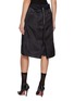 Back View - Click To Enlarge - MAISON MARGIELA - Bifabric Pencil Skirt