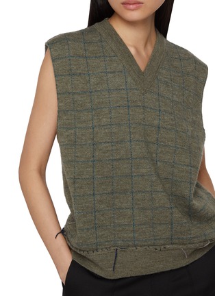  - MAISON MARGIELA - Chequered Wool Vest