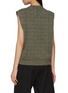 Back View - Click To Enlarge - MAISON MARGIELA - Chequered Wool Vest