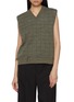 Main View - Click To Enlarge - MAISON MARGIELA - Chequered Wool Vest