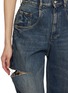  - MAISON MARGIELA - Side Slit Dark Wash Jeans