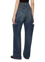 MAISON MARGIELA | Side Slit Dark Wash Jeans | Women | Lane MAISON MARGIELA | Side Slit Dark Wash Jeans | Women | Lane