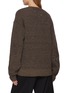 Back View - Click To Enlarge - MAISON MARGIELA - Chunky Ribbed Knit Sweater