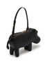 Detail View - Click To Enlarge - THOM BROWNE - Hippo Grain Leather Baguette Bag
