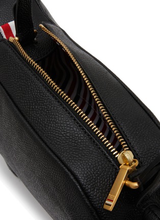 Detail View - Click To Enlarge - THOM BROWNE - Hippo Grain Leather Baguette Bag