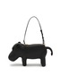 Main View - Click To Enlarge - THOM BROWNE - Hippo Grain Leather Baguette Bag