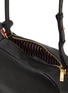 Detail View - Click To Enlarge - THOM BROWNE - Bear Baguette Pebble Grain Leather  Bag