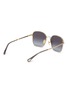 Figure View - Click To Enlarge - CHLOÉ - Metal Square Sunglasses