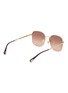 Figure View - Click To Enlarge - CHLOÉ - Metal Square Sunglasses