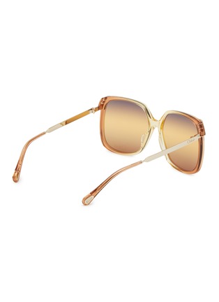 Figure View - Click To Enlarge - CHLOÉ - Aly Metal Acetate Square Sunglasses