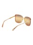 Figure View - Click To Enlarge - CHLOÉ - Aly Metal Acetate Square Sunglasses