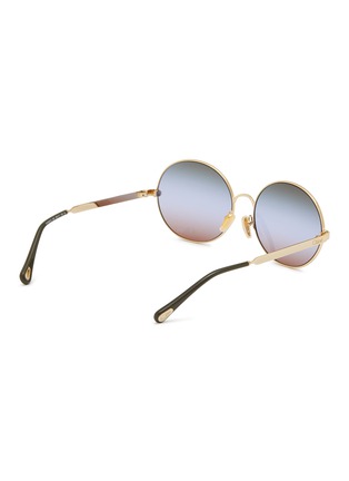 Figure View - Click To Enlarge - CHLOÉ - Metal Round Sunglasses