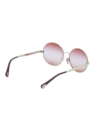 Figure View - Click To Enlarge - CHLOÉ - Metal Round Sunglasses