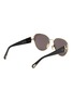 Figure View - Click To Enlarge - CHLOÉ - Metal Aviator Sunglasses
