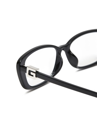Detail View - Click To Enlarge - GUCCI - Acetate Rectangular Optical Glasses