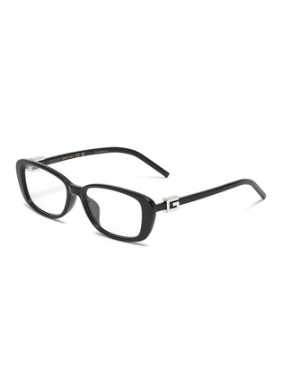 Main View - Click To Enlarge - GUCCI - Acetate Rectangular Optical Glasses