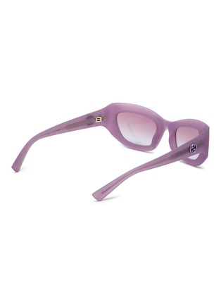 Figure View - Click To Enlarge - GUCCI - Acetate Cat Eye Sunglasses
