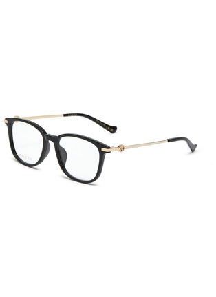 Main View - Click To Enlarge - GUCCI - Recycled Acetate Round Optical Glasses