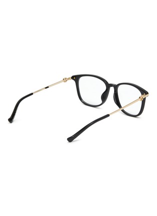 Figure View - Click To Enlarge - GUCCI - Recycled Acetate Round Optical Glasses